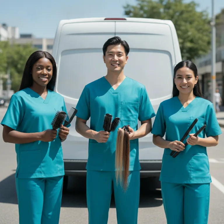 Hair Extensions team in South Surrey